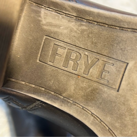 FRYE JUDITH Leather Double Zip
Ankle Boots in Black Sz 9 - Picture 9 of 12